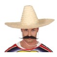 SOMBRERO MEXICANO PAJA 50CM. PAJA