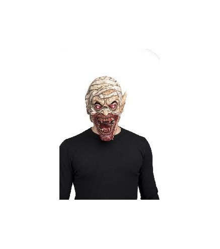 -MASCARAS FULL MUMMY LATEX MASK ONE SIZE