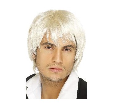 PELUCA BOY BAND RUBIA