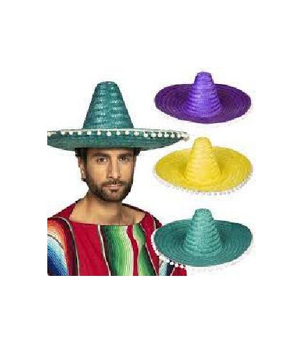 SOMBRERO MEXICANO COLORES