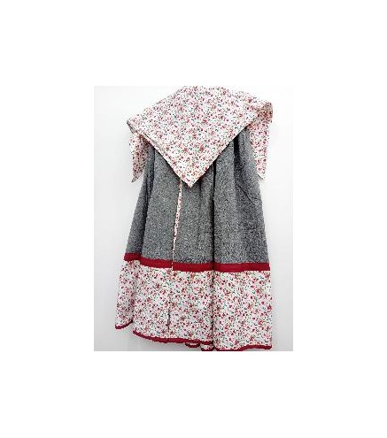 FALDA REGIONAL GRIS T-UNICA