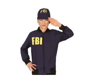 DISFRAZ CONJUNTO FBI INFANTIL