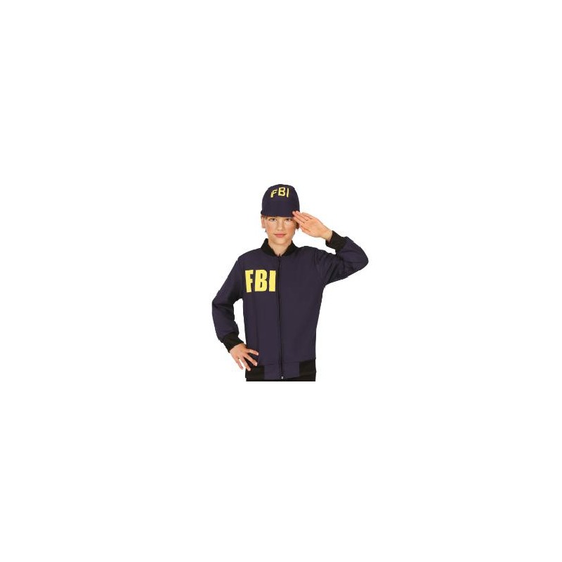 DISFRAZ CONJUNTO FBI INFANTIL