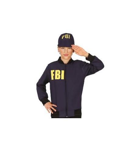 DISFRAZ CONJUNTO FBI INFANTIL