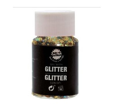 GEL CON GLITTER ORO 20 GR