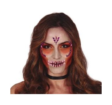 -JOYAS FACIALES CALAVERA LILAS