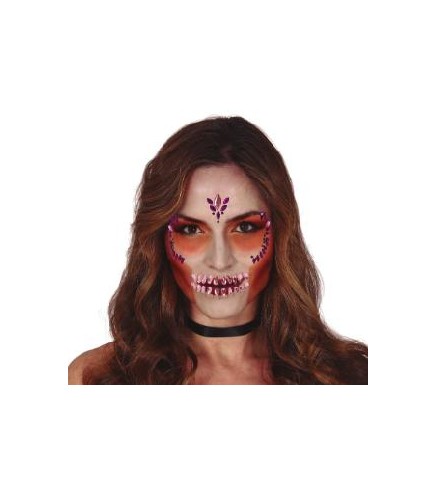 -JOYAS FACIALES CALAVERA LILAS