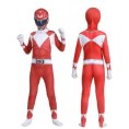 DISFRAZ POWER RANGERS ROJO T-14