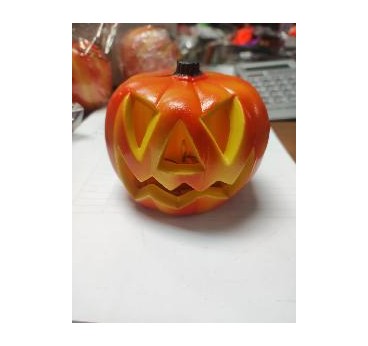 -CALABAZA CON LUZ INTERMITENTE 10CM