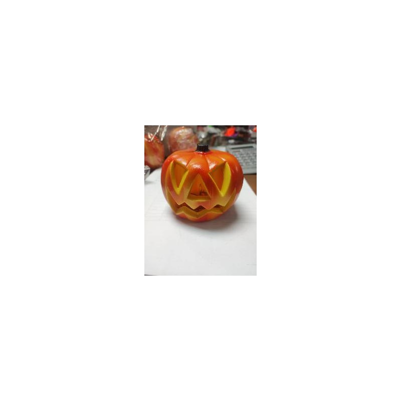 -CALABAZA CON LUZ INTERMITENTE 10CM