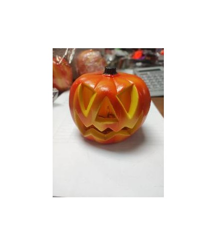 -CALABAZA CON LUZ INTERMITENTE 10CM