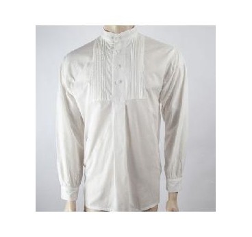 CAMISA HOMBRE BLANCA SEMILINO T- S