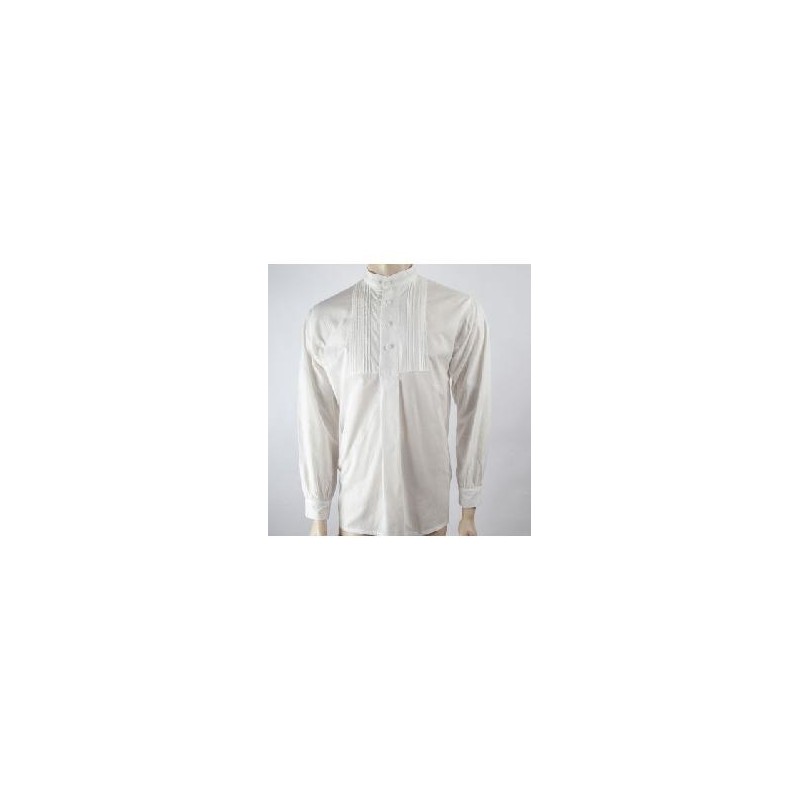 CAMISA HOMBRE BLANCA SEMILINO T- S