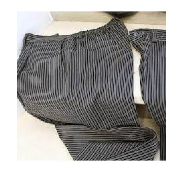 PANTALON VASCO RAYA NEGRA Y GRIS T-40