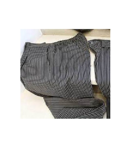 PANTALON VASCO RAYA NEGRA Y GRIS T-40