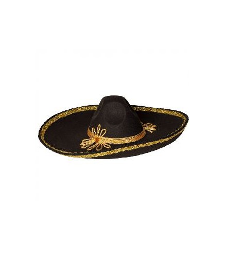 SOMBRERO MARIACHI CARLOS 55 ORO LUJO