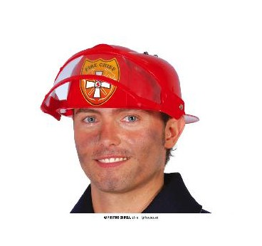 CASCO BOMBERO JEFE