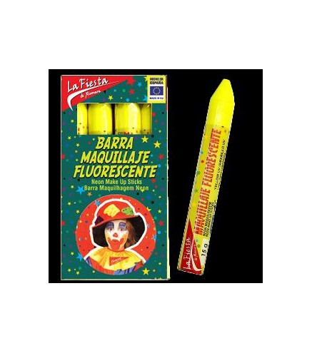 BARRA MAQUILLAJE AMARILLO FLUOR