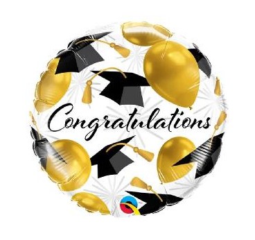 GLOBO MYLAR CONGRATULATIONS 45CM