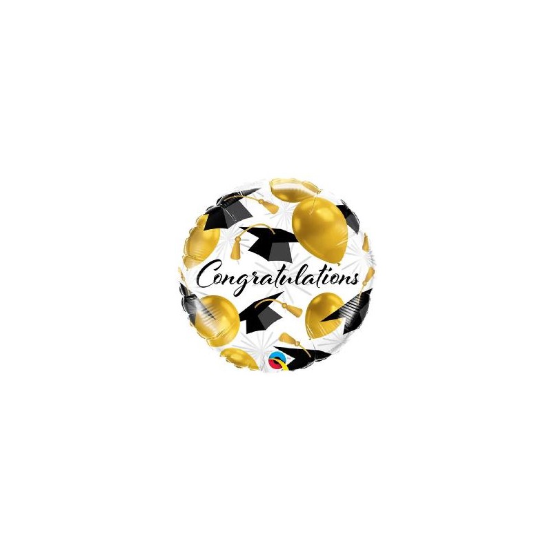 GLOBO MYLAR CONGRATULATIONS 45CM