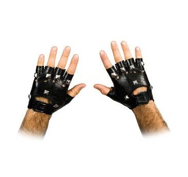 GUANTES TACHUELAS PUNK, ROCK