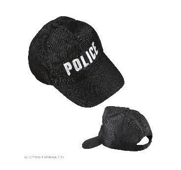 GORRA POLICIA AJUSTABLE