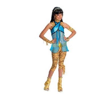 DISFRAZ CLEO  DE NILE DE  MONSTER  HIGH  T 5-7