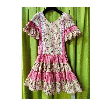 VESTIDO CARLOTA ESTAMPADO BEIG T-24