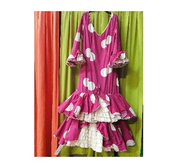 VESTIDO CORDOBA BUGANVILLA LUNAR GALLETA BEIG T-50