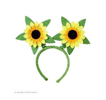 DIADEMA DE GIRASOLES