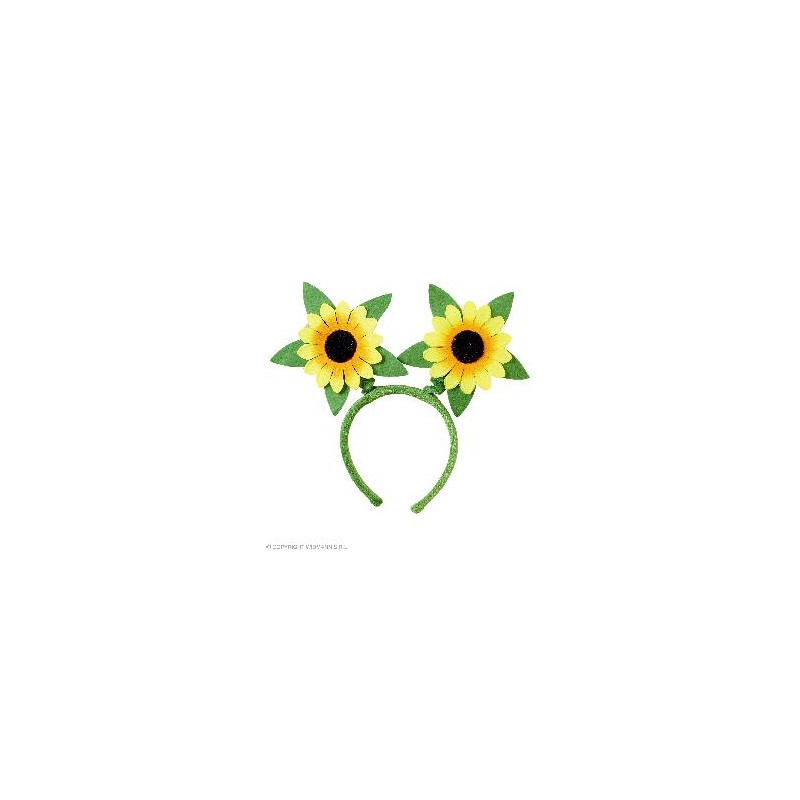 DIADEMA DE GIRASOLES