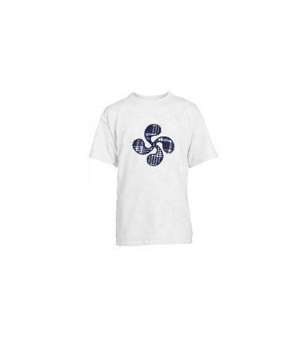 CAMISETA LAUBURU BLANCA 8-10