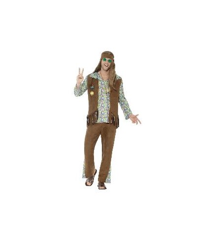 DISFRAZ HIPPIE HOMBRE T M