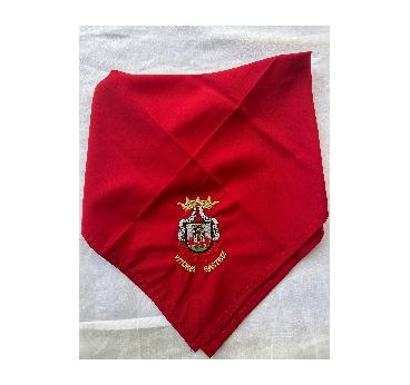 PAÑUELO ROJO ESCUDO VITORIA