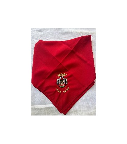 PAÑUELO ROJO ESCUDO VITORIA