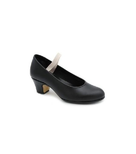 ZAPATO FLAMENCO LONETA GOMA NEGRO T-37