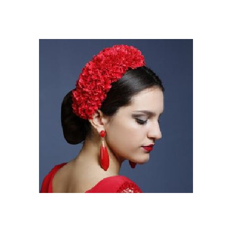 FLOR TIARA FLAMENCA COLORES