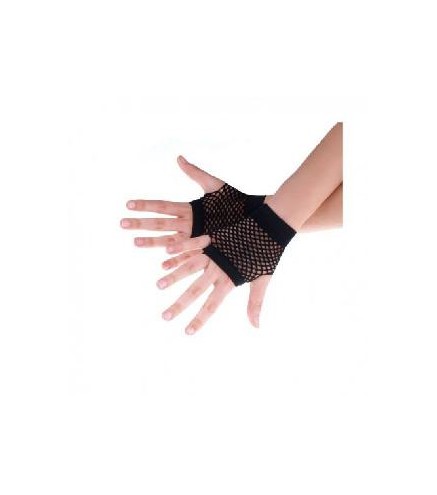 GUANTES REJILLA NEGROS