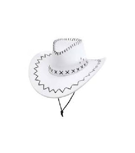 SOMBRERO FIELTRO VAQUERO BLANCO