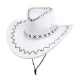 SOMBRERO FIELTRO VAQUERO BLANCO