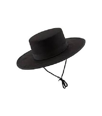 SOMBRERO CORDOBES FIELTRO NEGRO