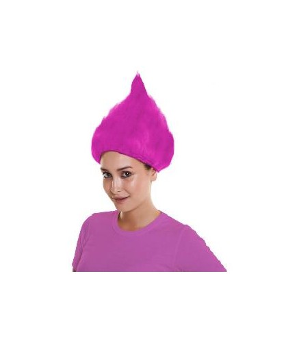 PELUCA DE TROLL FUCSIA