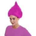 PELUCA DE TROLL FUCSIA