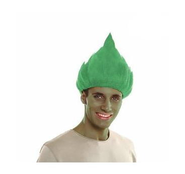 PELUCA DE TROLL VERDE