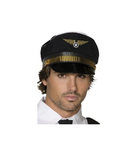 GORRA PILOTO NEGRA