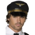 GORRA PILOTO NEGRA