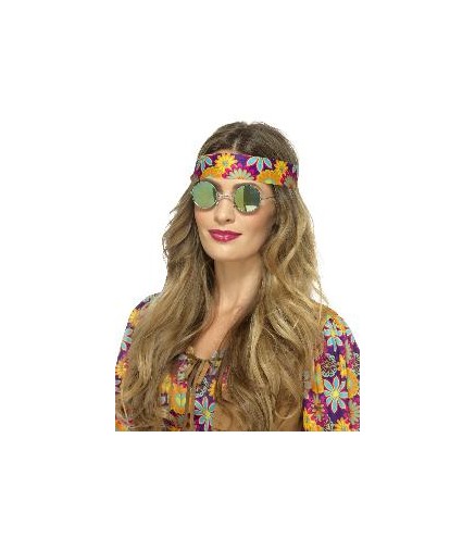 GAFAS HIPPIE VERDES