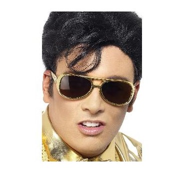 GAFAS DE ELVIS DORADAS