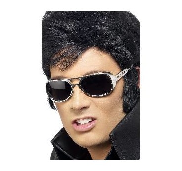 GAFAS DE ELVIS PLATA