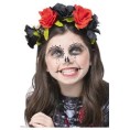 DIADEMA ROSAS NEGRAS INFANTIL